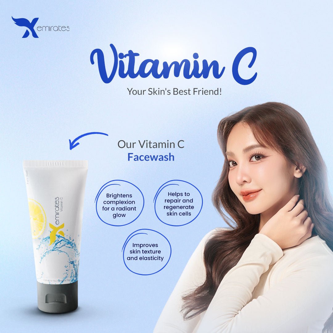 Vitamin C Face Wash - cream x emirates