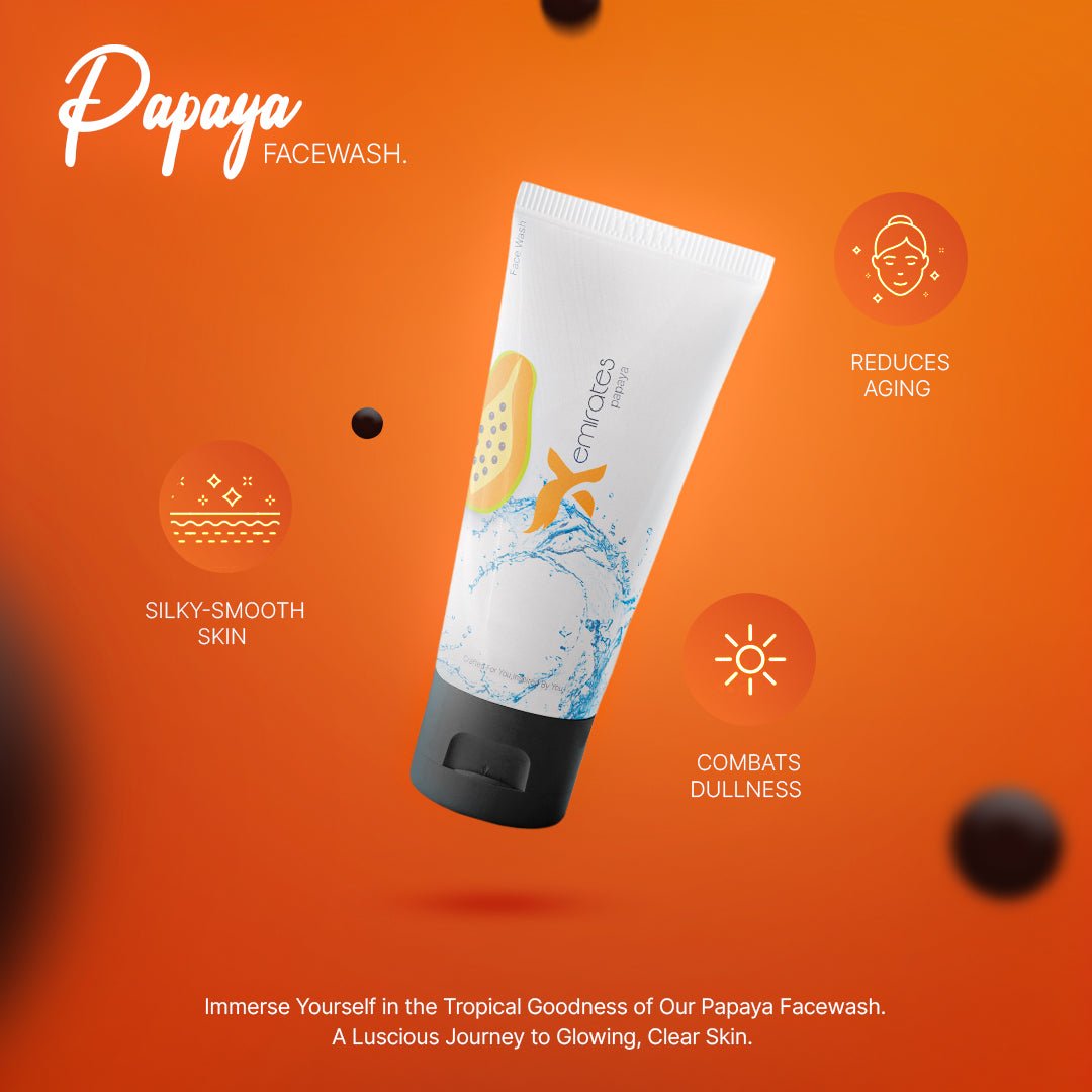 Papaya Face Wash - cream x emirates