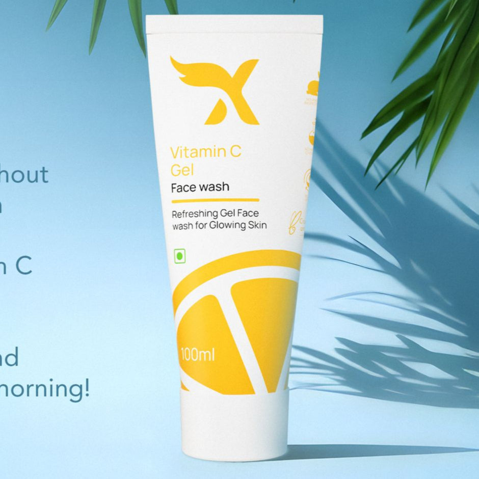 Vitamin C gel face wash - cream x emirates
