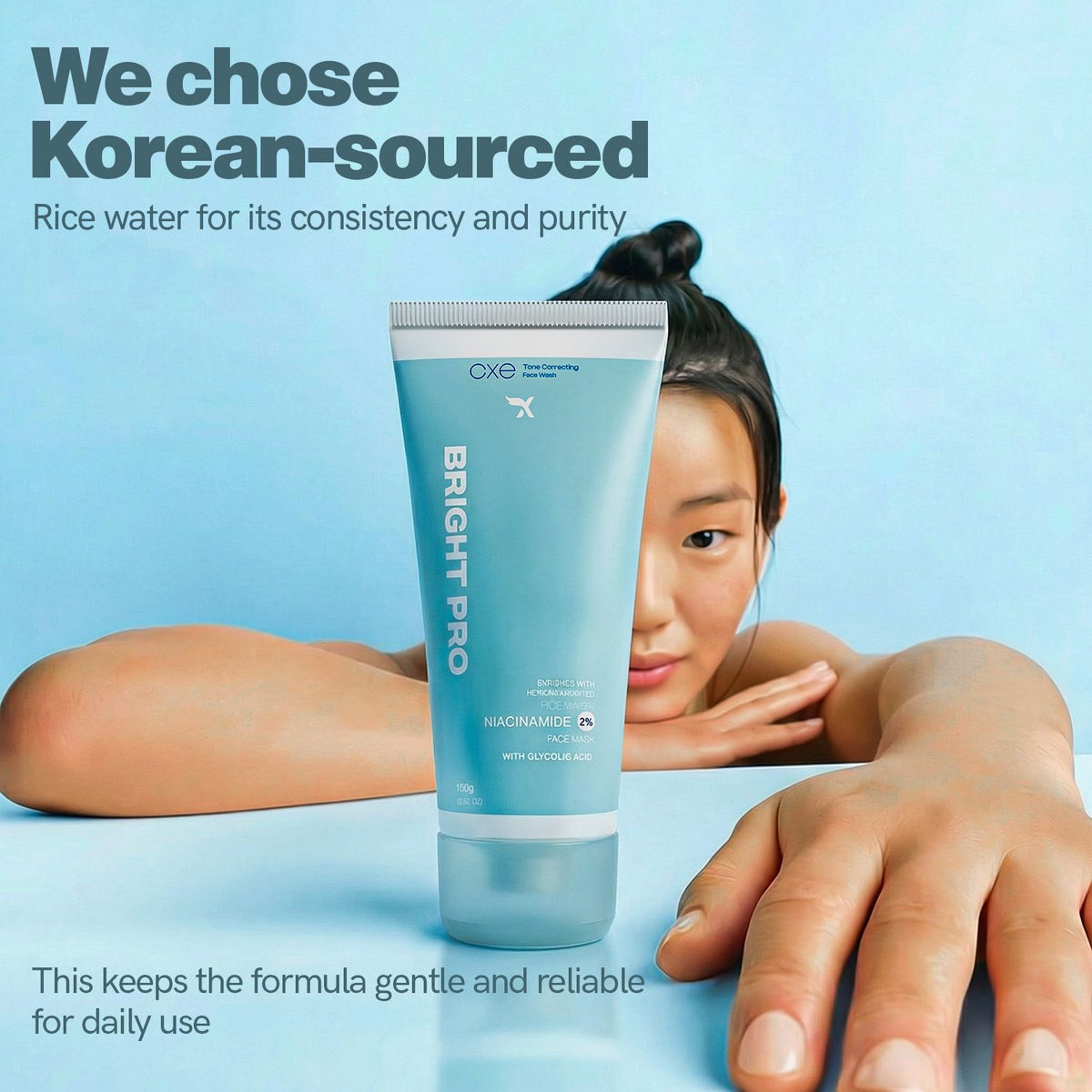 Bright Pro Rice Water Face Wash