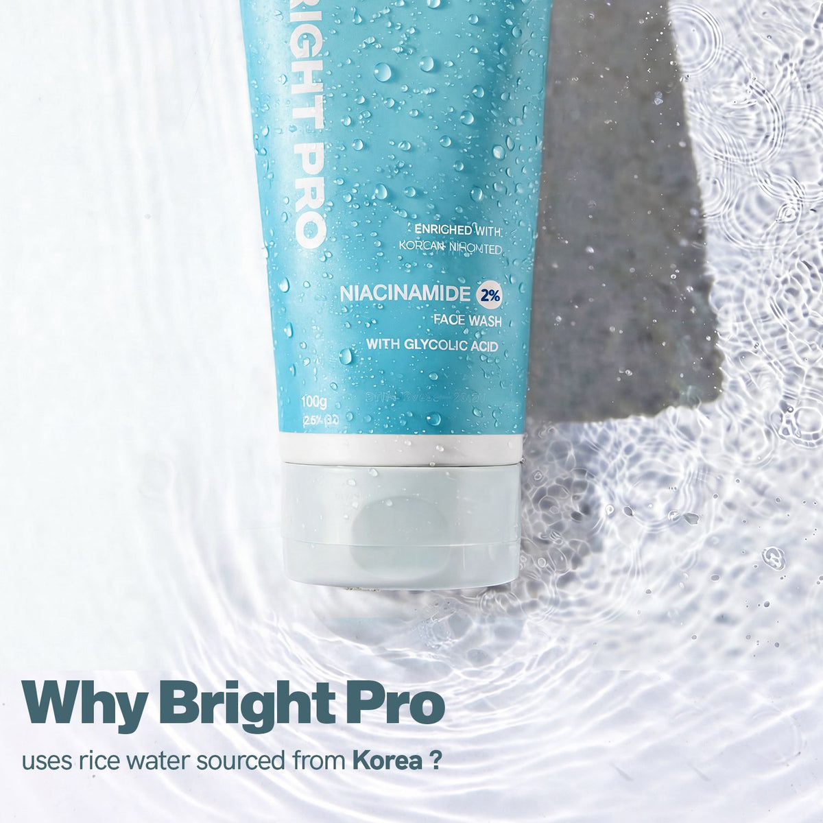 Bright Pro Rice Water Face Wash